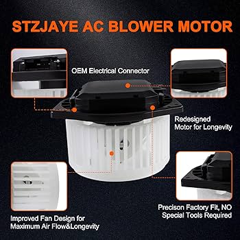 Amazon.com: STZJAYE 700193 HVAC AC Heater Blower Motor Fan